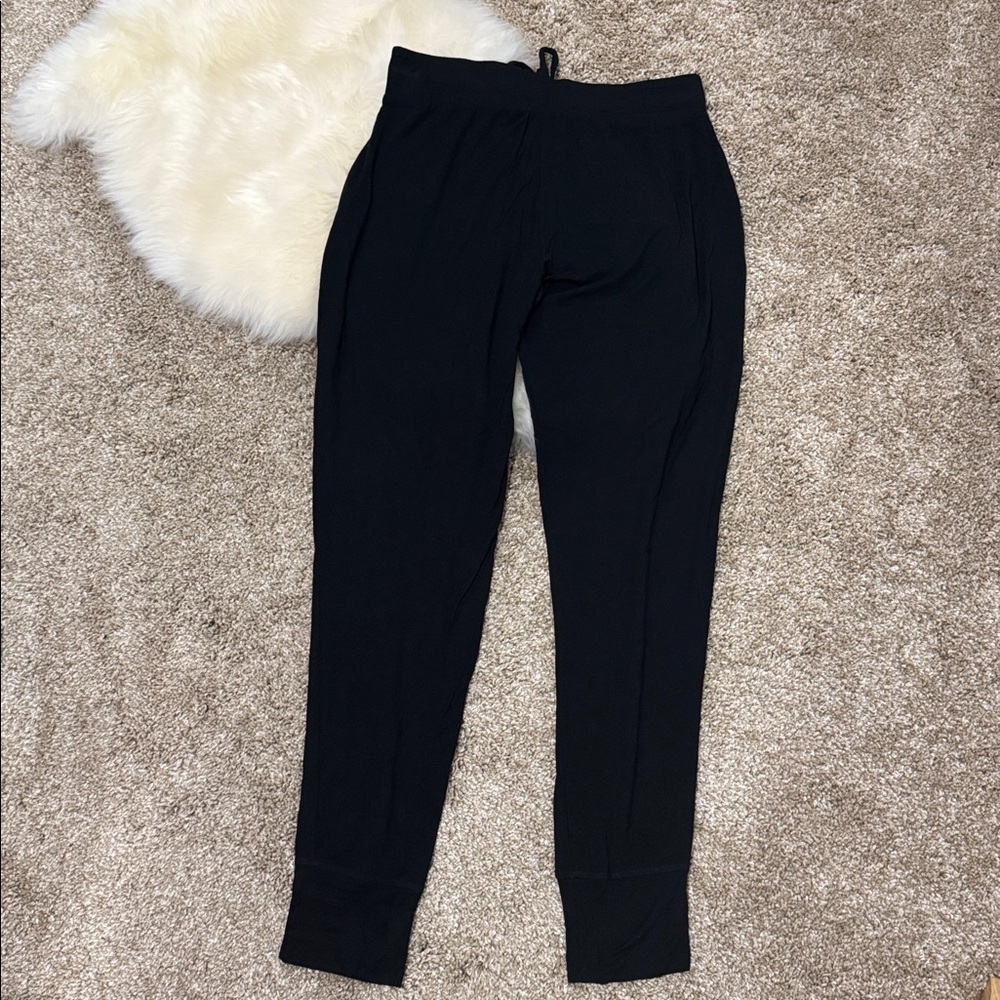 PINK Victoria's Secret Women’s Black Lounge Pants Joggers Size S - Picture 3 of 6